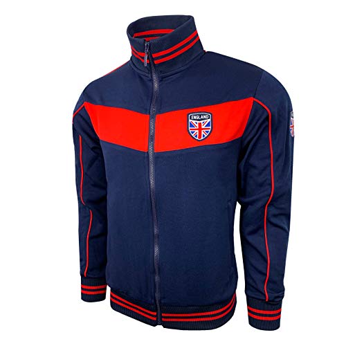 England Football Jacket For Kids and Adults, England Soccer Track Jacket (Medium)