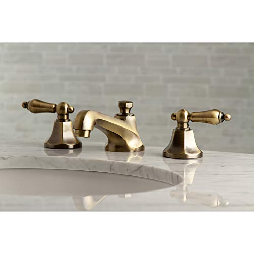Kingston Brass KS4463AL 8" Widespread Bathroom Faucet, Antique Brass by Kingston Brass - Image 3