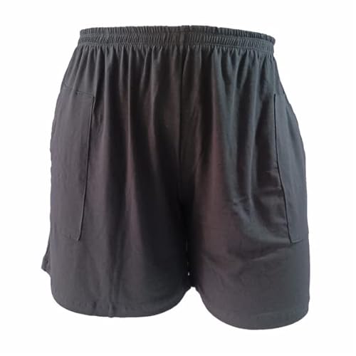 Shorts plus size em tecido viscolycra Tamanhos M ao G5 cor:preto;Tamanho:54