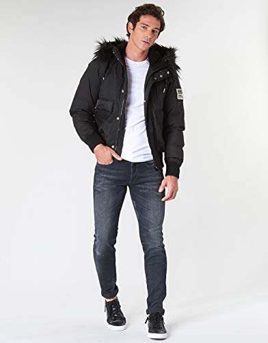 Jean skinny Sleenkerx pantalon denim stretch ajusté homme noir - 2