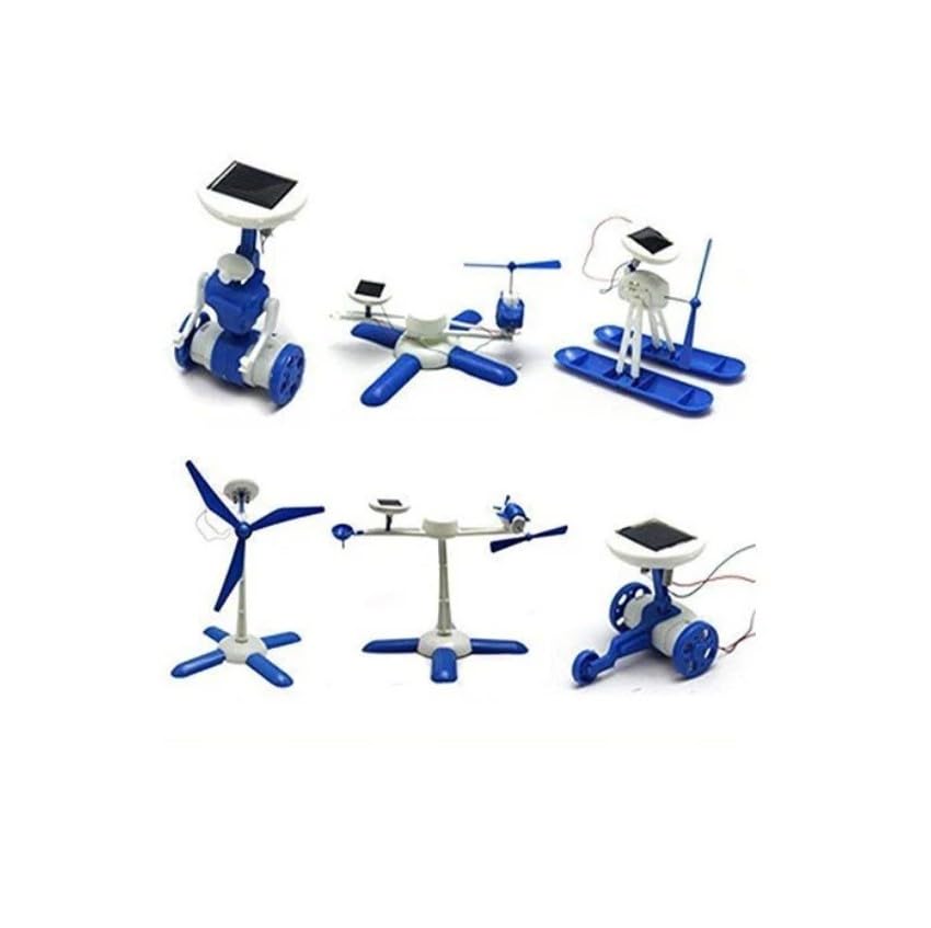 Robocraze 6 in 1 Rechargeable Solar Power DIY Robots Kit (B0DBVQ88X2) Amazon Price History, Amazon Price Tracker