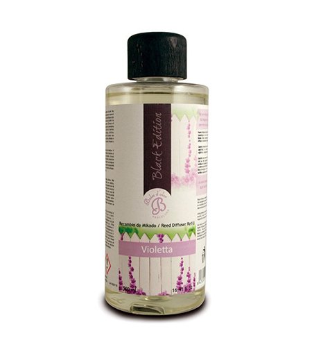 Boles d’olor Violetta 500ml Black Edition Recambio Mikado/DIFUSOR/Bouquet