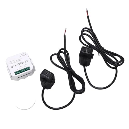 Image of Walfront Smart Home Single Phase Clamp Energy Meter WiFi Smart Power Monitoring Meter AC100?240V (Black), WALFRONTcgxf9qiz2p-11