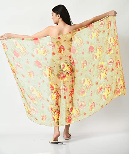Image of MIRCHI FASHION Western Summer Beachwear Swimsuit Coverup Sarong for Women