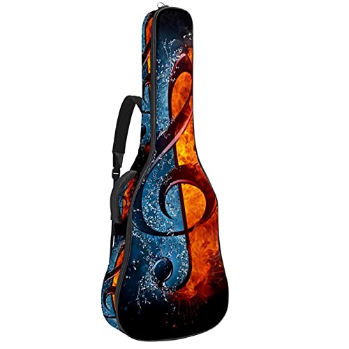 Étui souple pour guitare basse et housse rembourrage de sécurité épais pour notes de musique