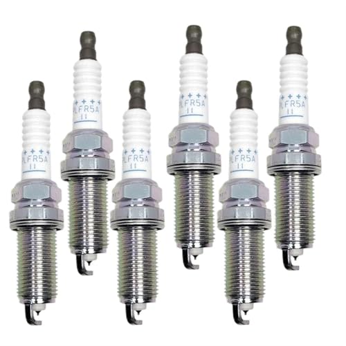 Bougies d'allumage Iridium PLFR5A-11 pour Peugeot 407 607 et Citroën C5 C6 V6