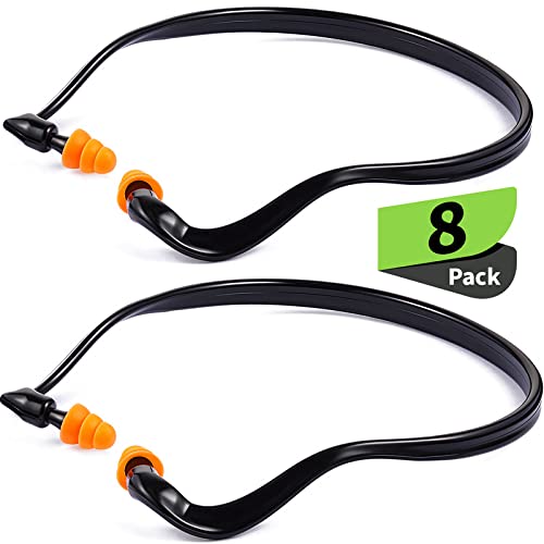 Earplugs for Shooting Range Banded Ear Plugs Band Hearing Bands Lightweight Silicone Earplugs for Construction Work, Sleeping, Concerts, Shooting, Motor Sports Racing