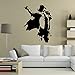 Ksnrang Art Design a Buon Mercato Ritratto Decorazione della casa Vinile Michael Jackson Wall Sticker Rimovibile Musica Stella Star Decalcomania decalco Decorazioni per camera57x43cm