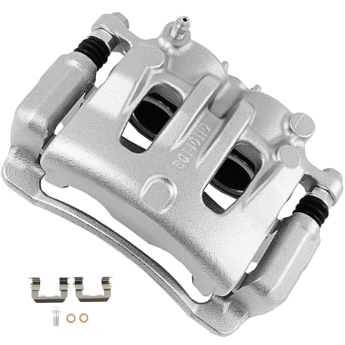Image of cciyu Front Left Brake Caliper Assembly w /Bracket 19B3209 2007 2008 For Hyundai For Entourage,2006 2007 2008 2009 2010 2011 2012 2014 For Kia For Sedona