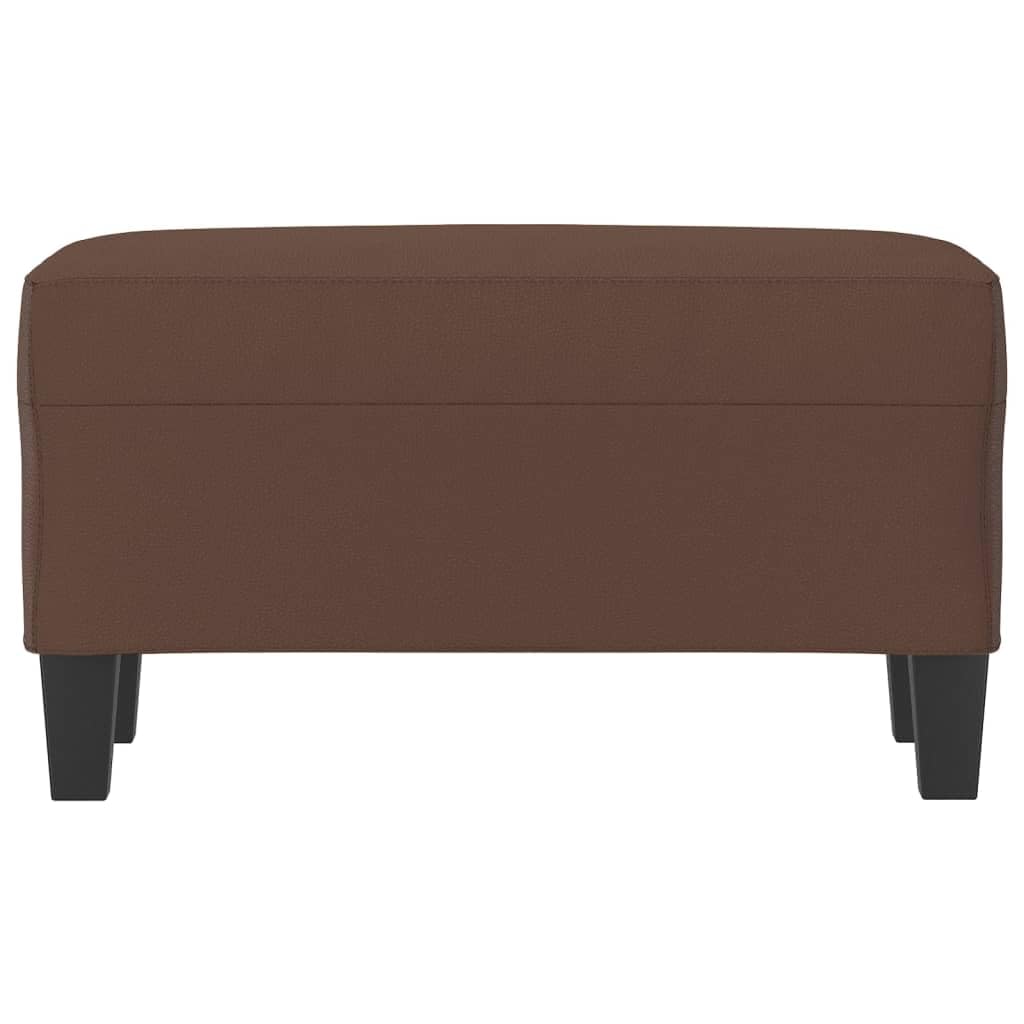 Tomostar Banc Bout de Lit, Banc Banquette Marron 70x35x41 cm Similicuir