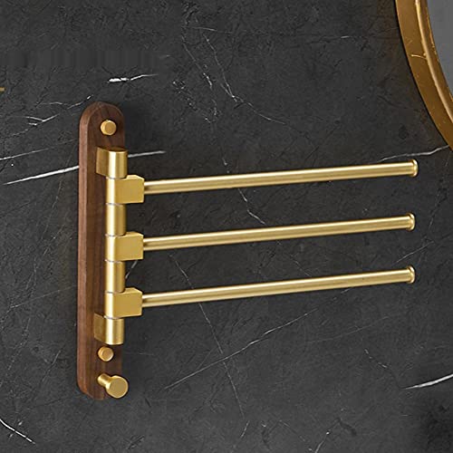 Porte-serviettes pour salle de bain avec multi-barres rotatives murales