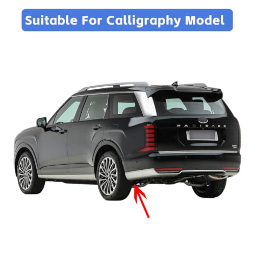 Image of Mud Flap for Hyundai 2026 Palisade Calligraphy Mud Splash Guard Front&Rear SUV Set of 4PCS Black Heavy Duty Compatible with Palisade Mudguard Exterior Accessories (Only Fit Calligraphy Model)