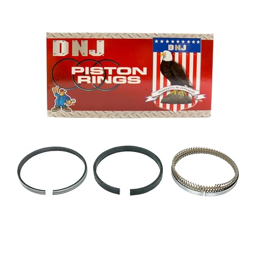 DNJ Piston Ring Set Standard Size PR950 For 88-95 Toyota, Lexus / 4Runner, Pickup, T100, ES300, Camry 3.0L V6 SOHC, DOHC Naturally Aspirated designation 3VZ-E,3VZ-FE