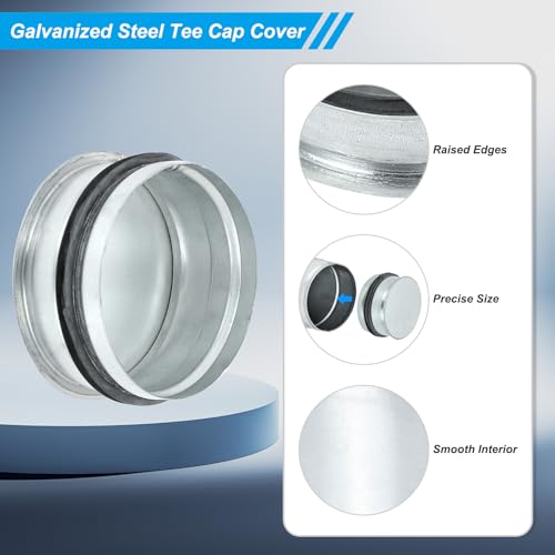 PATIKIL 4 Inch Metal Tee Cap - Image 3