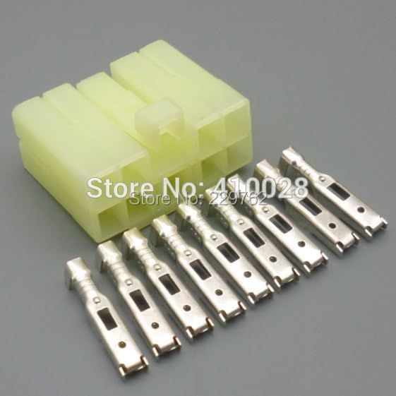 Shhworldsea 10Sets 3 Series 9 pin Way car Electrical Female Plug auto Wire Connector sokcet 7119-3090