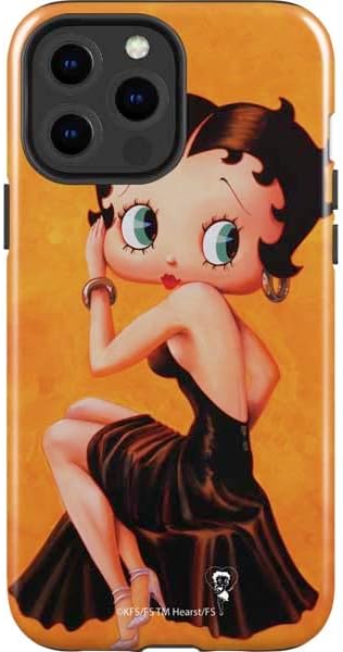 Skinit Impact Phone Case Compatible with iPhone 14 Pro Max - Officially Licensed Betty Boop The Artist Design