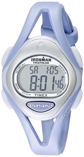 Timex Women's T5K7039J Ironman Watch with Purple Resin Band