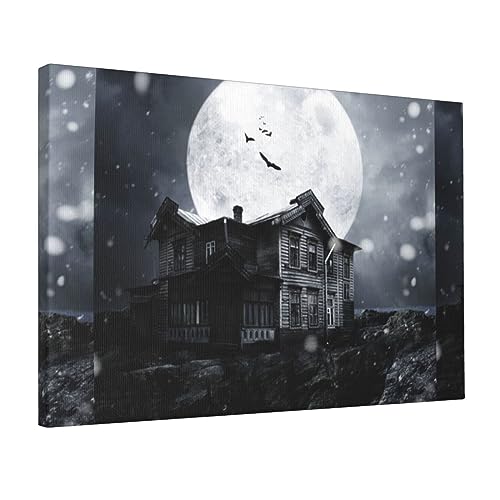 Toile murale Halloween 30,5x45,7cm décoration salon chambre bureau
