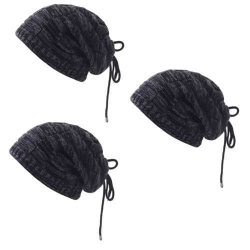 Bonnet tricoté femme doux anti-courants d'air pour protéger du froid