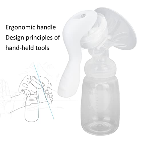 Extractor de leche manual portátil de silicona miniatura 5