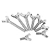5pcs Wing Bolts M6 DIN316 304 Stainless Steel Thumb Butterfly Wing Hand Bolts (M6x12mm)