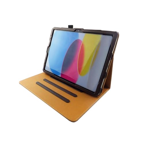 Étui en cuir pour iPad 10e génération 2022 11 pouces marron