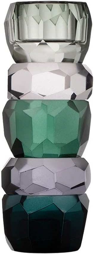 candle-holder Crystal Glass Candle Holder Lamp Luxury Romantic Desktop Home Candle Holder Decoration Creative Modern Dining Table Candle Holder candlestick