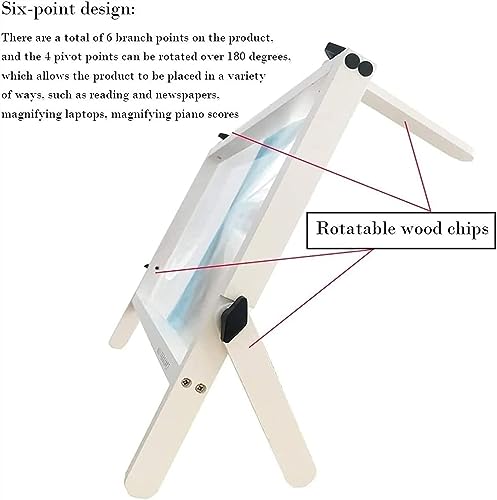 Loupe d'écran grand format pliable 21 pouces compatible ordinateurs