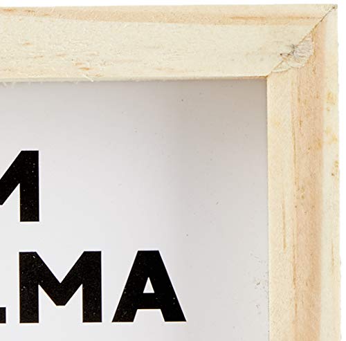 Quadro Mensagens Cards - Frases Positivas, Personalizada, Brasfoot