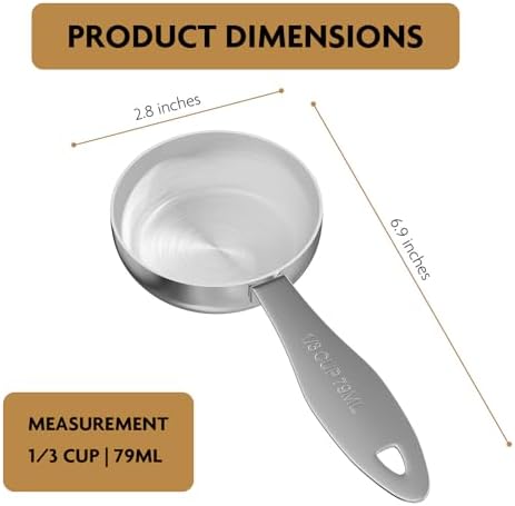 Precision Interior Measurement Markings — oz & ml Dual Scale