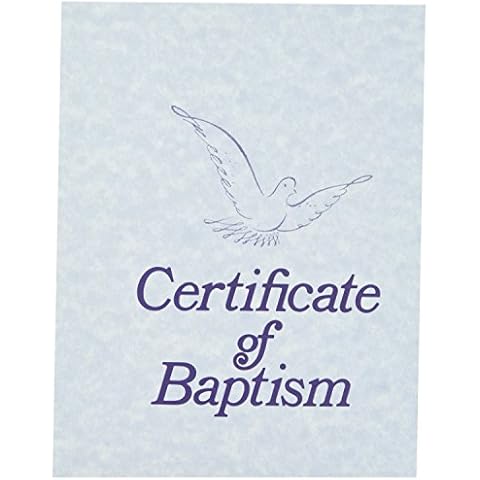 Certificate of Baptism with Envelope by B&H Publishing Group Cover