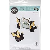 Sizzix 661137 Card Fox Label Fold-a-Long Thinlits Die Set by Jen Long (6 Pack)