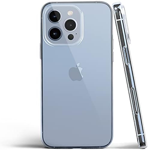 totallee Clear iPhone 13 Pro Case, Thin Cover Ultra Slim Minimal - for Apple iPhone 13 Pro (2021) (Transparent)
