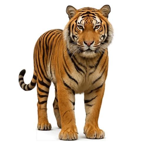 Tiger Cutout Life-Size Big Cat Standee 2-6ft