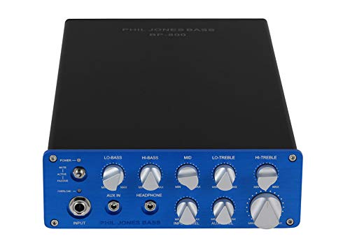 Phil Jones Bass BP-800 Compact Bass Amplifier Head, Blue/Black