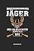 Produktbild Manche Menschen Nennen Mich Jäger Aber Die Wichtigsten Nennen Mich Opa Notebook: Liniertes Notizbuch - Jäger Jagd Reh Gewehr Hobby Geschenk