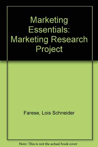 Marketing Essentials: Marketing Research Project
