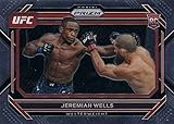 2023 Panini Prizm UFC #44 Jeremiah Wells Welterweight Horizontal RC Rookie Card Official MMA Trading Card in Raw (NM or Better) Condition