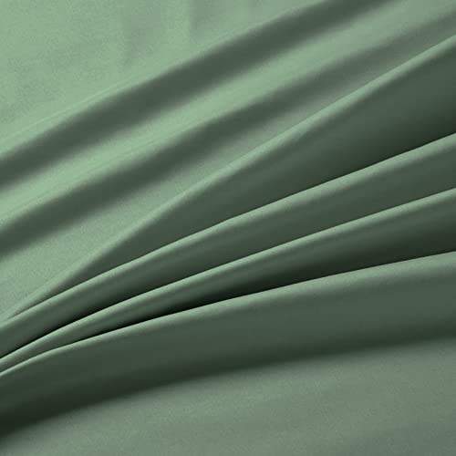 Manyshofu Extra Deep Pocket Full Size Sheets Set - Hotel Luxury 1800 Thread Count Sheets & Pillowcases - Kids Bedding Set Up To 24" Mattress - Sage Green Bed Sheets 18-24 Inch Deep Pockets - 4 Piece #TOP7