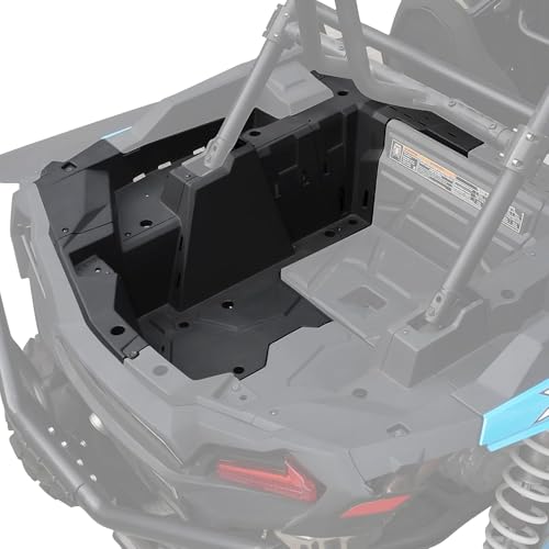 A & UTV PRO Left Side Rear Box Section for Polaris RZR XP 1000/ XP 4 1000 / XP Turbo/XP 4 Turbo 2014-2023, Combined Rear Luggage Storage Bed Box Accessories, Replace # OEM 5454271, LH,Black