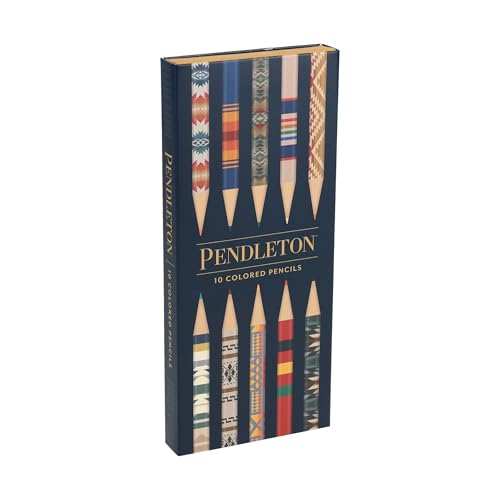 Lápices de colores Chronicle Books Pendleton miniatura 2