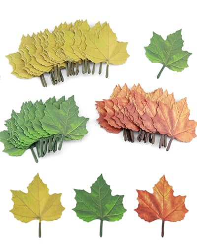 AORHOFJ 150 Foglia d'acero note adesive, adesivi per messaggi, note adesive tascabili, belle note adesive foglio per ufficio, scuola e casa