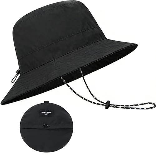 Sombrero para mujer packable rápido secado pesca verano miniatura 5