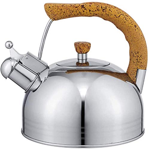 Pfeifen Wasserkocher Edelstahl Verdickung Kohle Kohle Induktionsherd mit großer Kapazität Universal Herd Induktionshaushalt, 5L