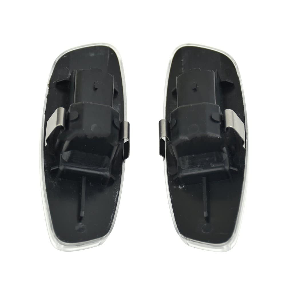 Genérico Luz Marcador Lateral Luz LED De Posición Lateral Para Coche Señal De Giro Para Citroen C4 C3 C5 DS4 DS3 Para Peugeot 308 207 3008 5008 CRZ Intermitentes laterales