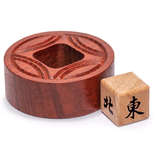 Indicador de Viento de Madera para Mahjong miniatura 2