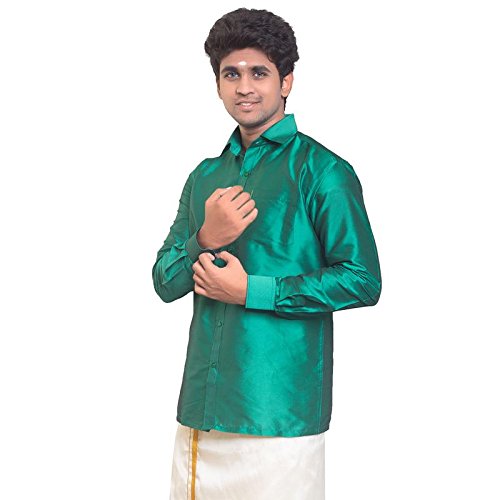 Image of THANGAMAGAN Men's Regular Fit Shirt
