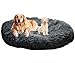 Lit Apaisant Comfy pour Chien Grande Taille,Puppy Love antidérapant Paniers pour Chien Lavable,Panier Chien Lit Rond et Doux pour Chat,Coussin Chien XXXLCanapé Moelleux pour Chien