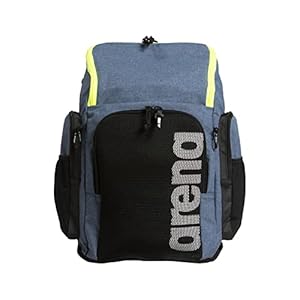 Arena Team Rugzak 45L Allover, Zwemmen Atleet Sport Rugzak, Training Gear Bag voor Mannen en Vrouwen, Cheetah Heat