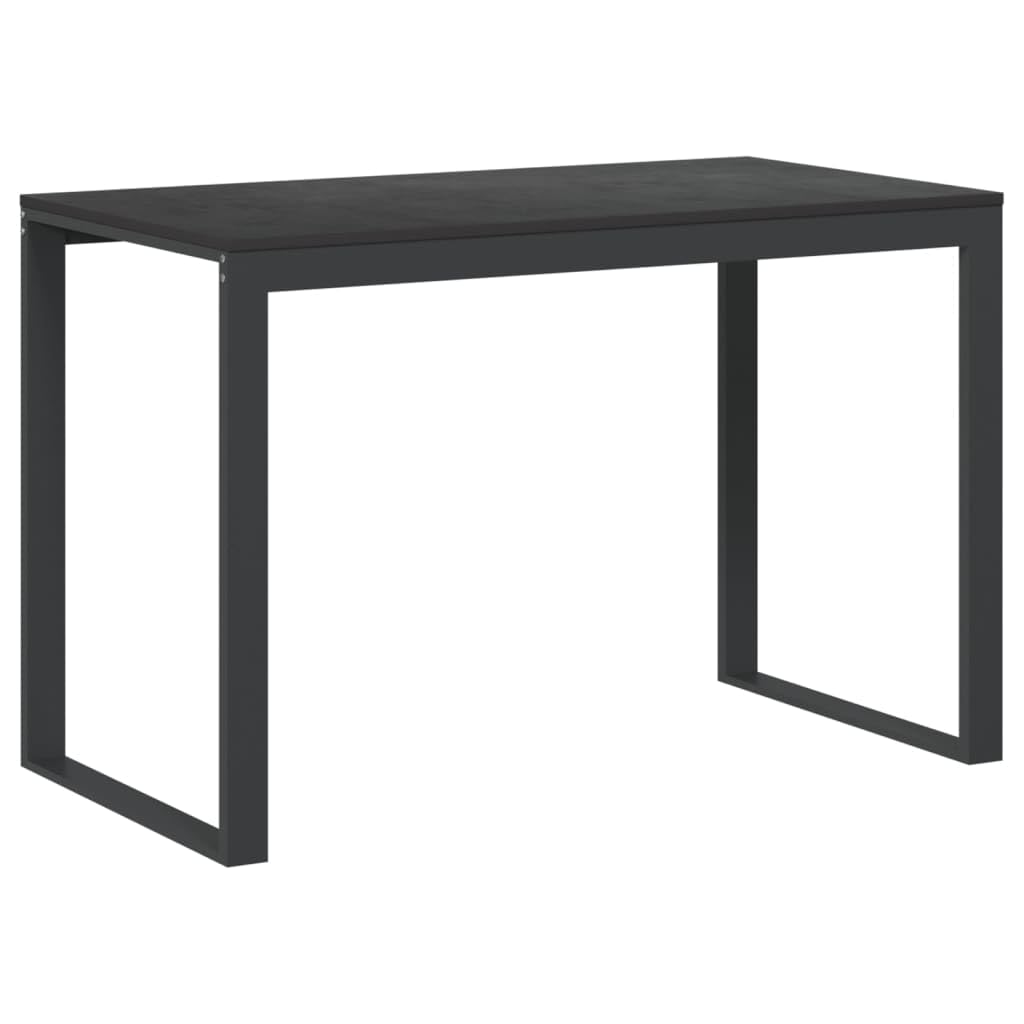Scrivania,Supporto per stampante,Piccola postazione di lavoro in casa,Scrivania per computer in stile moderno,Scrivania per Computer Nero 110x60x73 cm in Truciolato